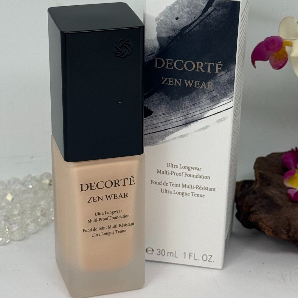 Decorte Zen Wear Ultra Longwear Multi-Proof Foundation - C15 - 1 fl oz - NIB